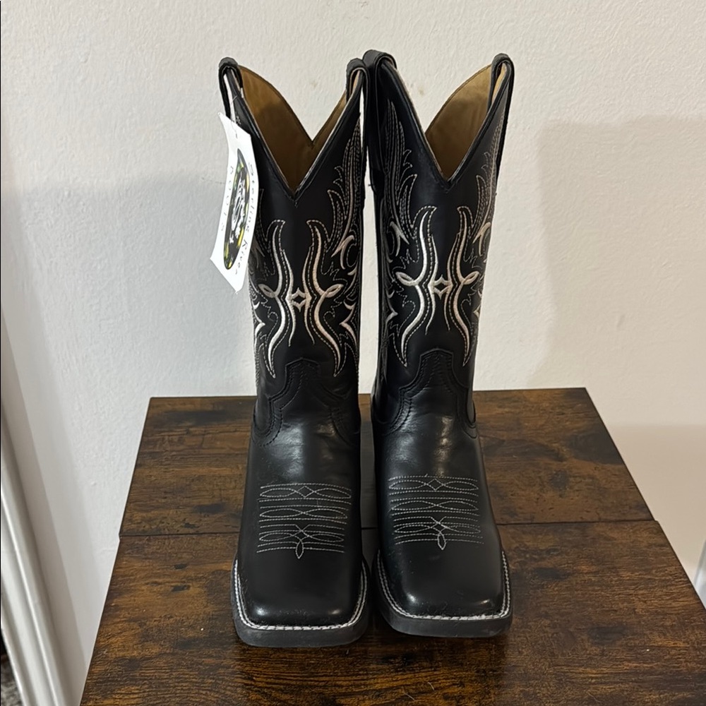 Black Western Cowboy Boots